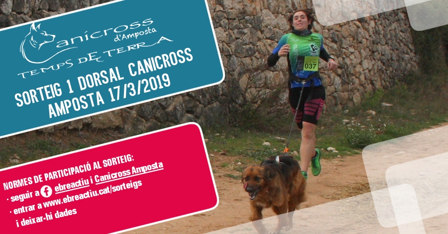<p>Sorteig 1 dorsal per al canicrs Amposta - Temps de Terra del 17/3/2019</p>