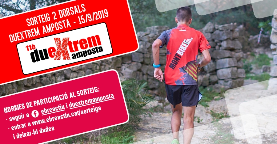 <p>Sorteig 2 dorsals per al Duextrem Amposta (15/9/2019)</p>