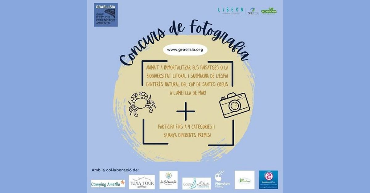 Concurso de fotografía de Espacio de Interés Natural del Cap de Santes Creus Concurso de fotografía de Espacio de Interés Natural del Cap de Santes Creus