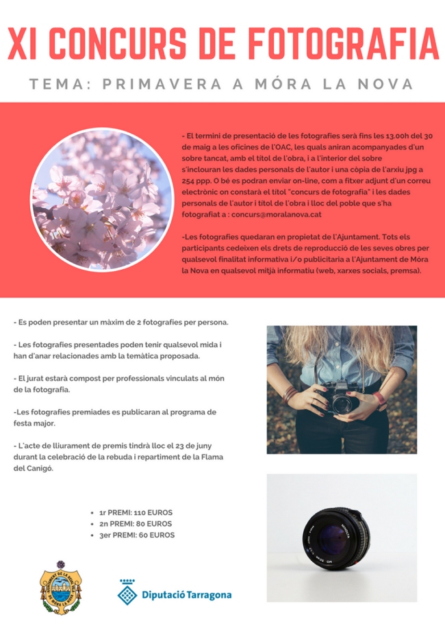 XI Concurs de fotografia: �Primavera a M�ra la Nova�