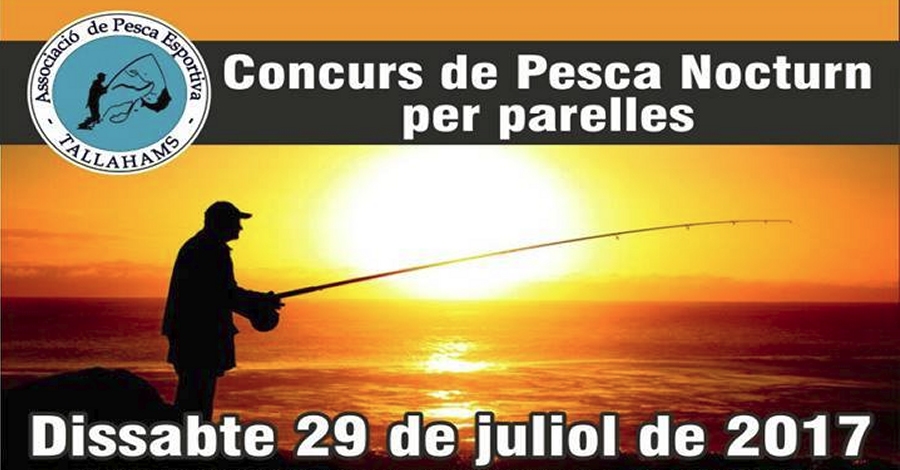 Concurso de pesca nocturno por parejas