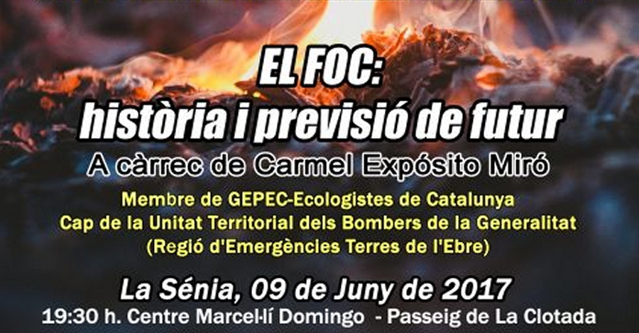 Confer�ncia: �El foc: hist�ria i previsi� de futur�