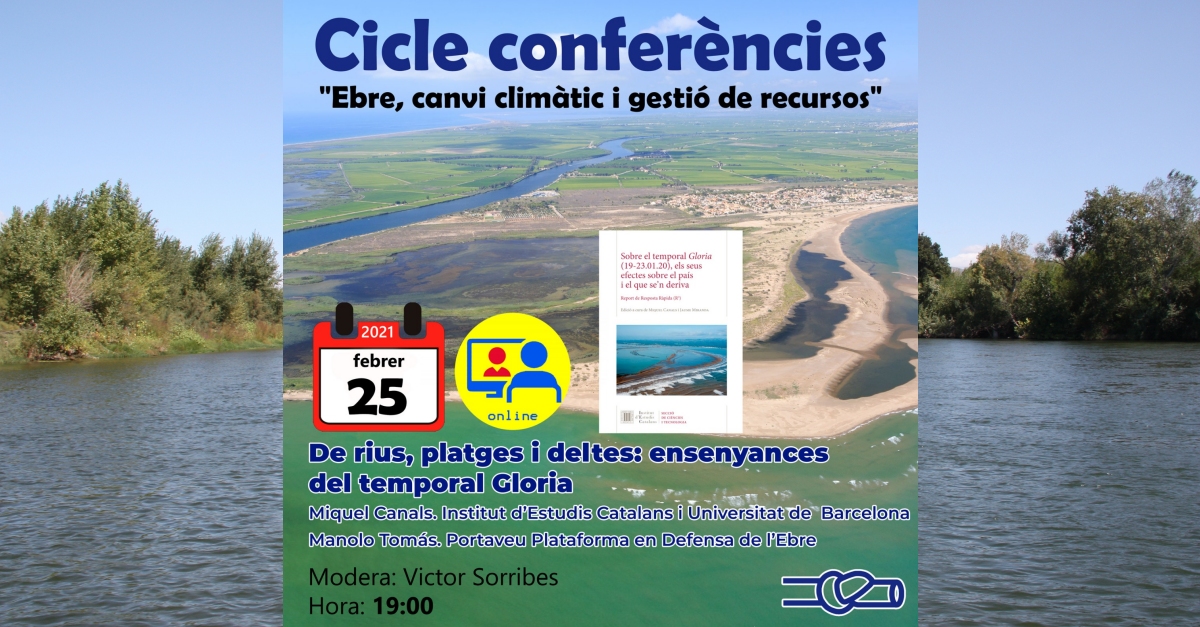 Confer�ncia: De rius, platges i deltes: ensenyances del temporal Gloria