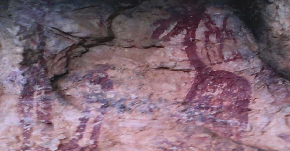 Conferencia sobre las pinturas rupestres de Cap�anes