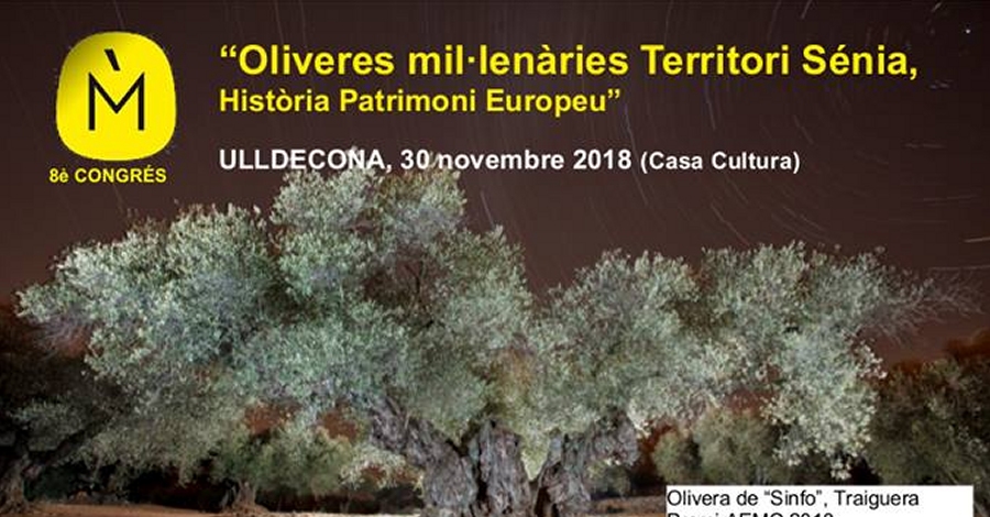 8� Congr�s Oliveres Mil�len�ries Territori S�nia