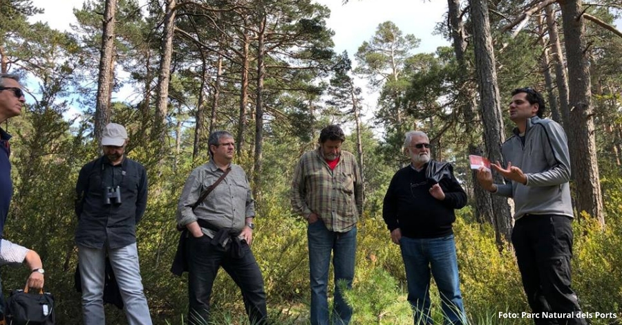 El Consell de Protecci de la Natura visita els parcs naturals dels Ports i Delta de lEbre