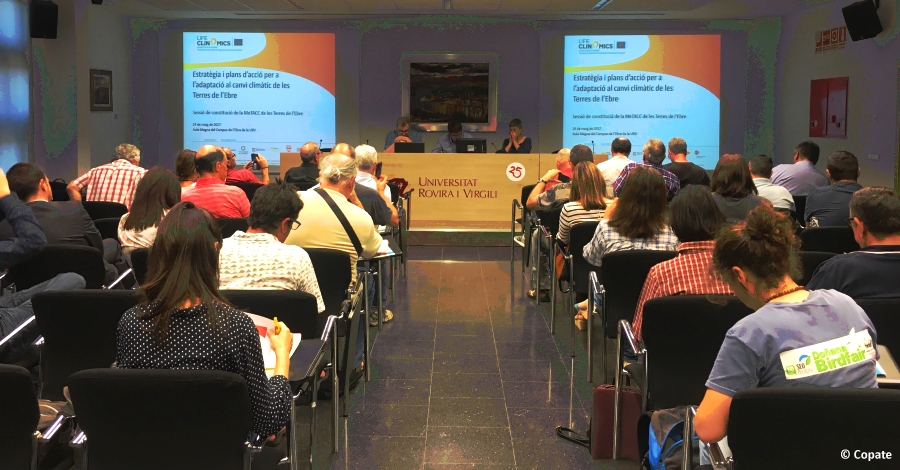 Es constitueix la Mesa Territorial d�Adaptaci� al Canvi Clim�tic de les Terres de l�Ebre, en el marc del Projecte Life Clinomics