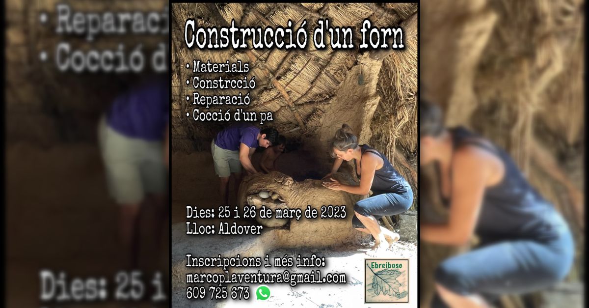 Construcci�n de un horno