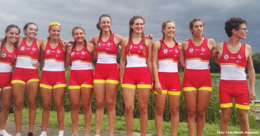 Tres medalles de bronze per al rem ebrenc a la Coupe de la Jeunesse 2017 Hazewinkel
