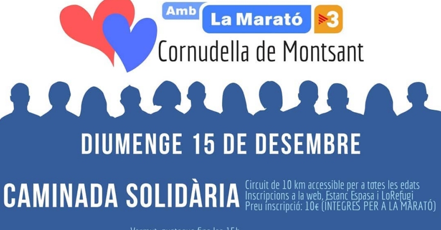 Caminada solid�ria amb La Marat� de TV3 a Cornudella de Montsant