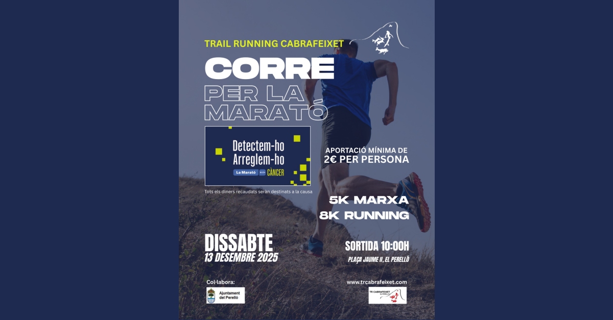 Corre per la Marat� de TV3