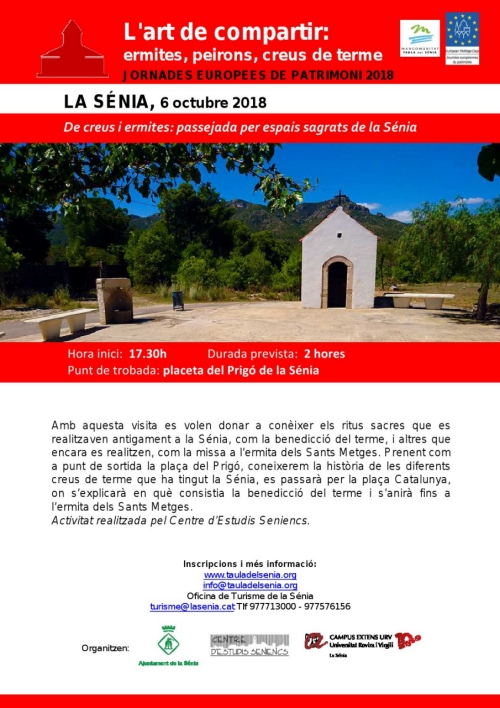 De creus i ermites: passejada per espais sagrats de la Sénia De creus i ermites: passejada per espais sagrats de la Sénia