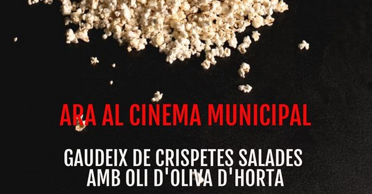 El cinema dHorta de Sant Joan aposta pel producte local