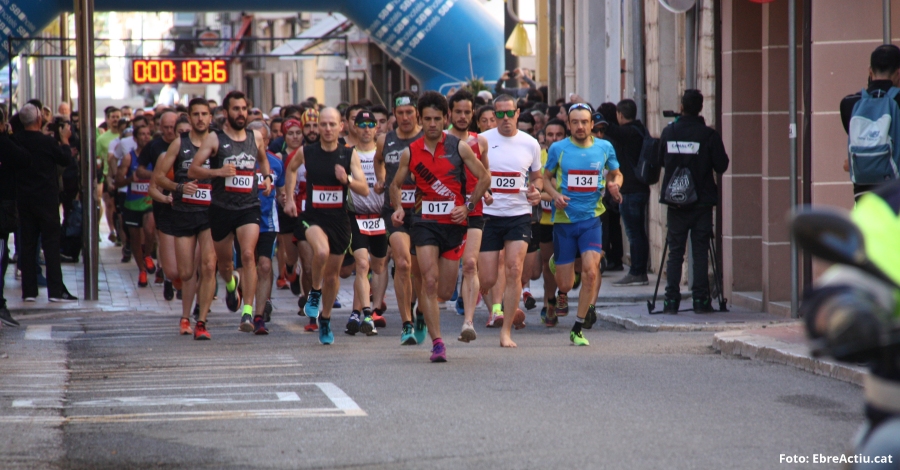 Edu Pla i Mireia Guarner guanyen la 3a edici dels 10k dUlldecona
