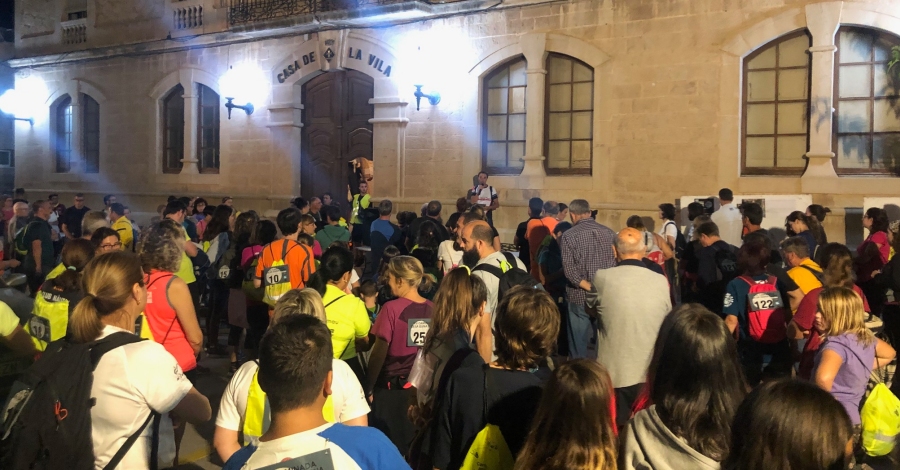 La 8a Caminada de la Lluna Plena posa el punt final a un estiu ple dactivitats a Riba-roja