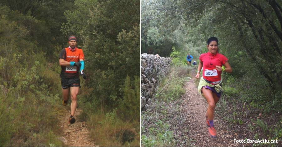 Pere Aurell i Ester Casajuana guanyen la Cursa de les Roques | EbreActiu.cat, revista digital d’oci actiu | Terres de l’Ebre ...