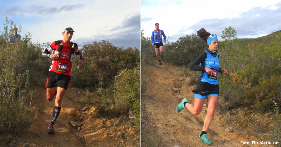 Pau Vila i Beatriz Tena guanyen la Cursa de la Serra de les Fites | EbreActiu.cat, revista digital d&rsquo;oci actiu | Terres de l&rsquo;Ebre ...