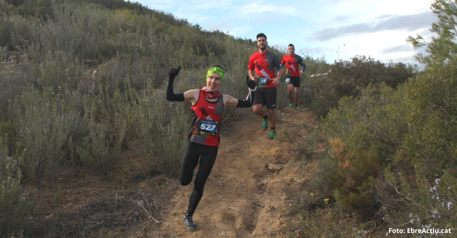 Pau Vila i Beatriz Tena guanyen la Cursa de la Serra de les Fites | EbreActiu.cat, revista digital d&rsquo;oci actiu | Terres de l&rsquo;Ebre ...