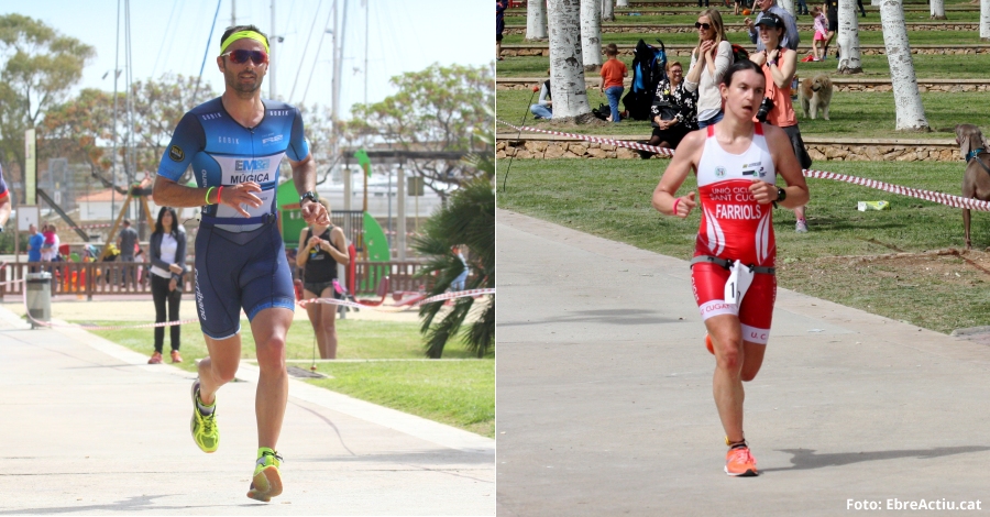 Daniel M�gica i Ivet Farriols guanyen el VIII Triatl� Terres de l&rsquo;Ebre | EbreActiu.cat, revista digital d&rsquo;oci actiu | Terres de l&rsquo;Ebre ...