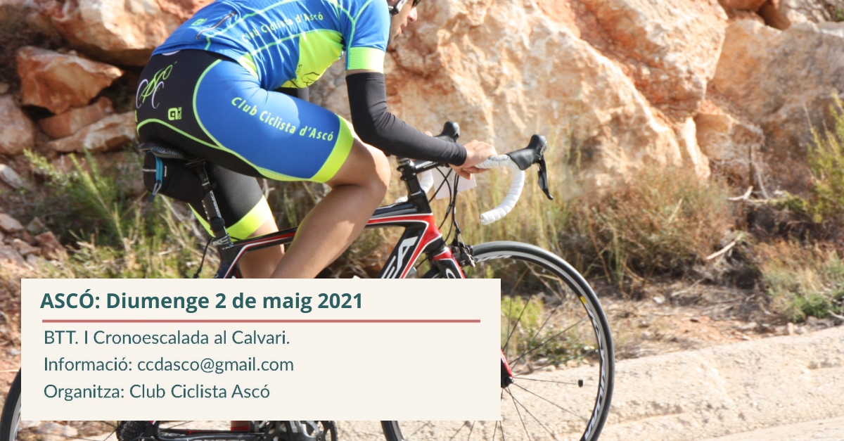 BTT: I Cronoescalada al Calvari d&rsquo;Asc�