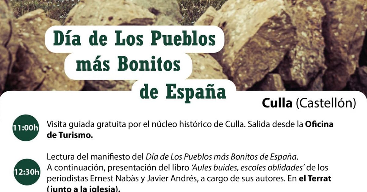 D�a de los Pueblos m�s bonitos de Espa�a en Culla