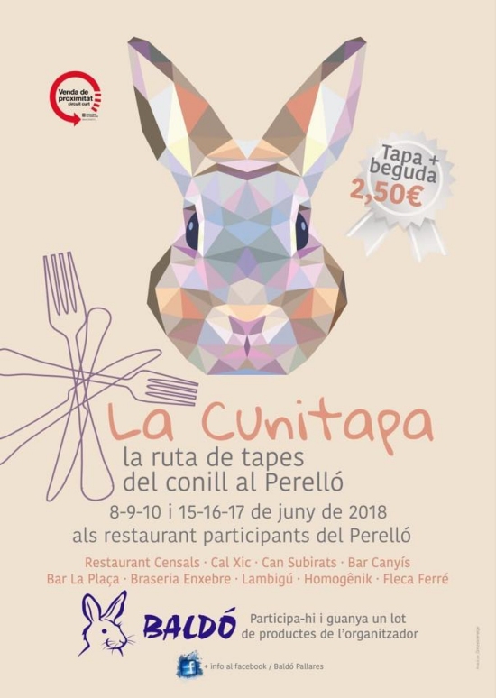 La Cunitapa, ruta de tapes del conill al Perell�