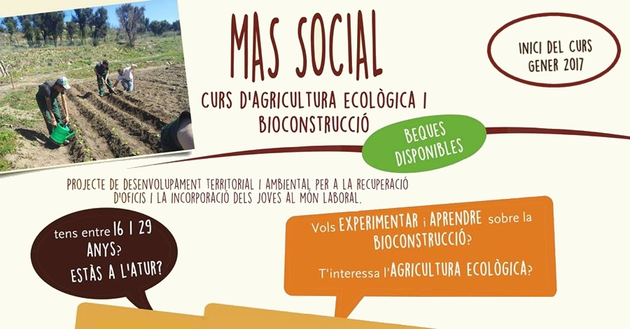 Curs d�agricultura ecol�gica i bioconstrucci�