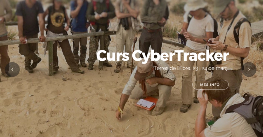 Curs Cyber Tracker a les Terres de l�Ebre