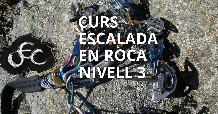 Curs d�escalada en roca nivell 3 