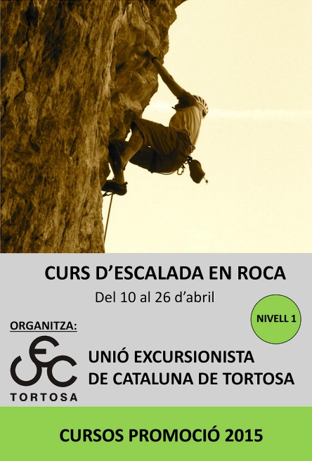 Curs d’escalada en roca - Nivell 1 Curs d’escalada en roca - Nivell 1