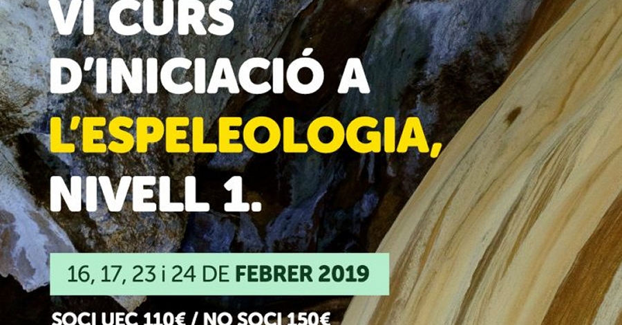 IV Curso de iniciaci�n a la espeleolog�a, nivel 1