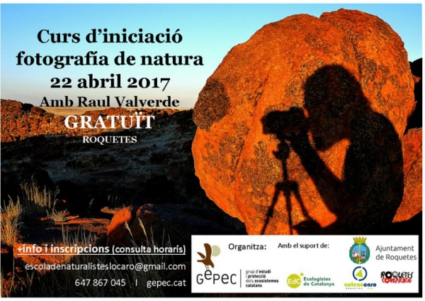 Curs d�iniciaci� fotografia de natura