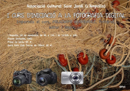 Curs d&rsquo;iniciaci� a la fotografia digital