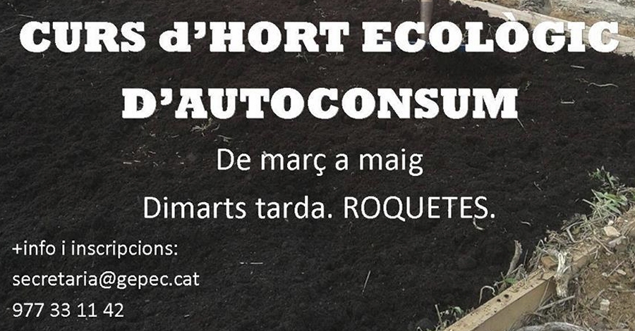 Curs d�hort ecol�gic d�autoconsum