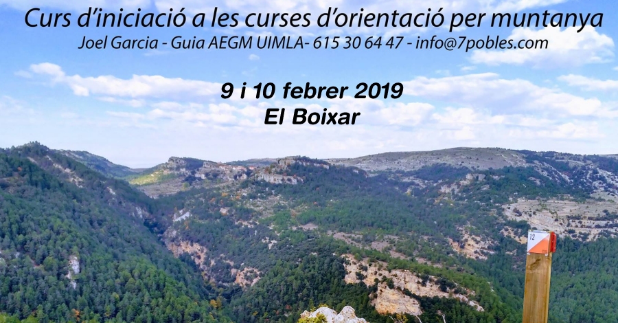 Curso de iniciaci�n a las carreras de orientaci�n por monta�a