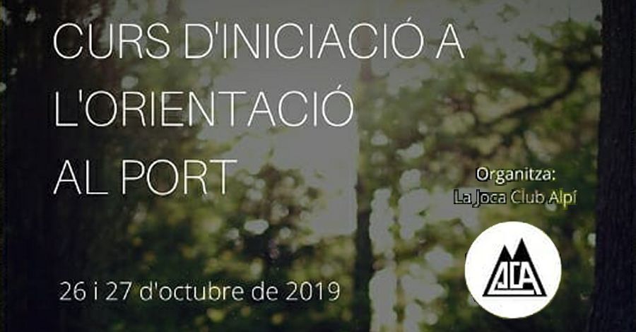 Curs d&rsquo;iniciaci� a l&rsquo;orientaci�