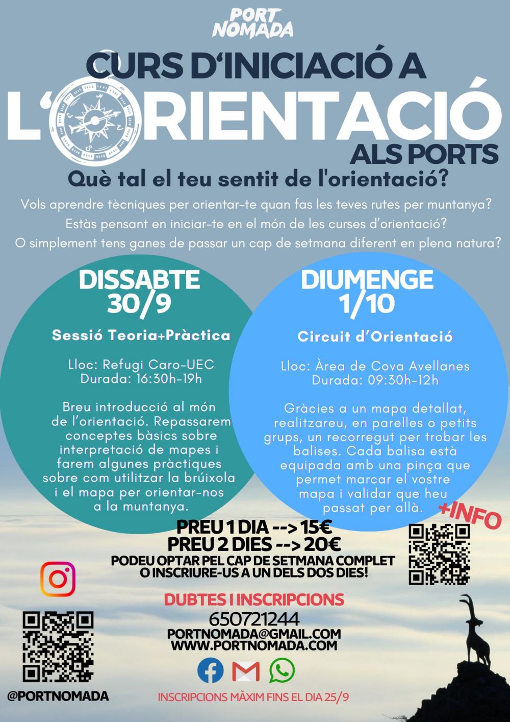 Curso de iniciación a la orientación en los Ports | EbreActiu.cat, revista digital de ocio activo | Terres de l’Ebre... Curso de iniciación a la orientación en los Ports | EbreActiu.cat, revista digital de ocio activo | Terres de l’Ebre...