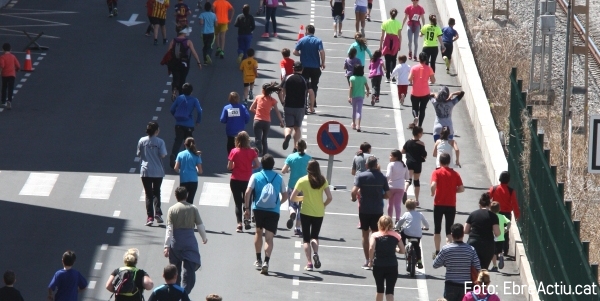 500 persones participen a la XVII Cursa Popular i XIII Caminada Ciutat de Tortosa