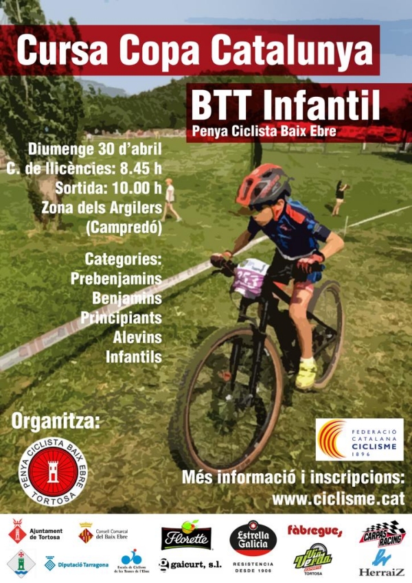 Cursa Copa Catalana BTT Infantil