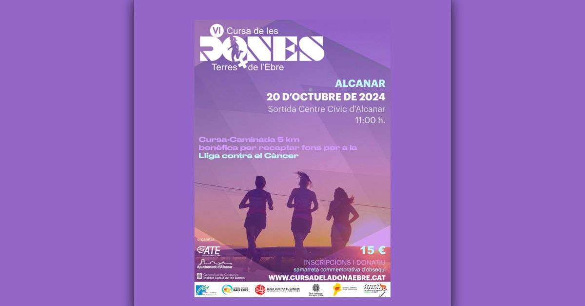 VI Cursa de les Dones Terres de l�Ebre