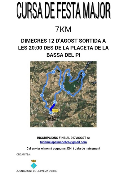 I Cursa de Festa Major de la Palma d&rsquo;Ebre