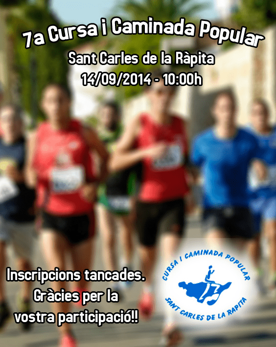 7a. Cursa i caminada popular de Sant Carles de la R�pita