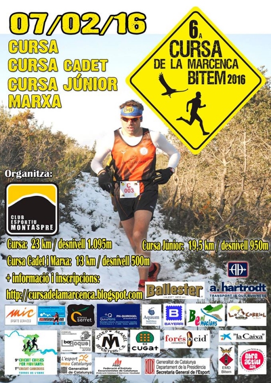 La Marcenca de B�tem, una cursa per muntanya corredora, ideal per a iniciar-se i xaladora per als experimentats | EbreActiu.cat, revista digital d&rsquo;oci actiu | Terres de l&rsquo;Ebre ...