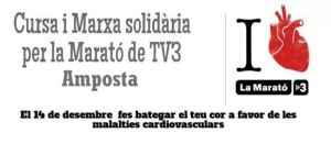 Cursa i Marxa solid�ria per la Marat� de TV3 a Amposta