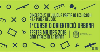 1a Cursa d�orientaci� urbana a Sant Carles de la R�pita