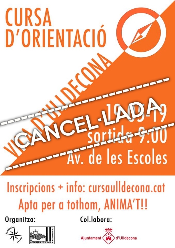 Cursa d�orientaci� d�Ulldecona [CANCEL�LADA]