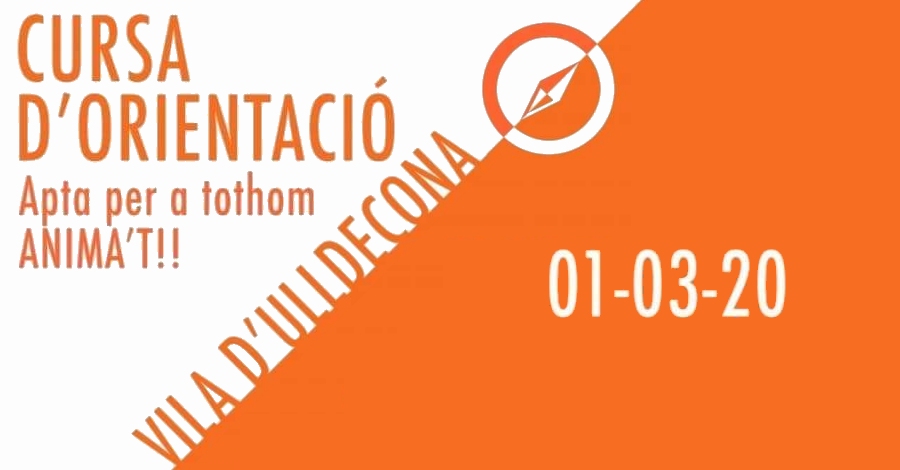 Carrera de orientaci�n Villa d�Ulldecona
