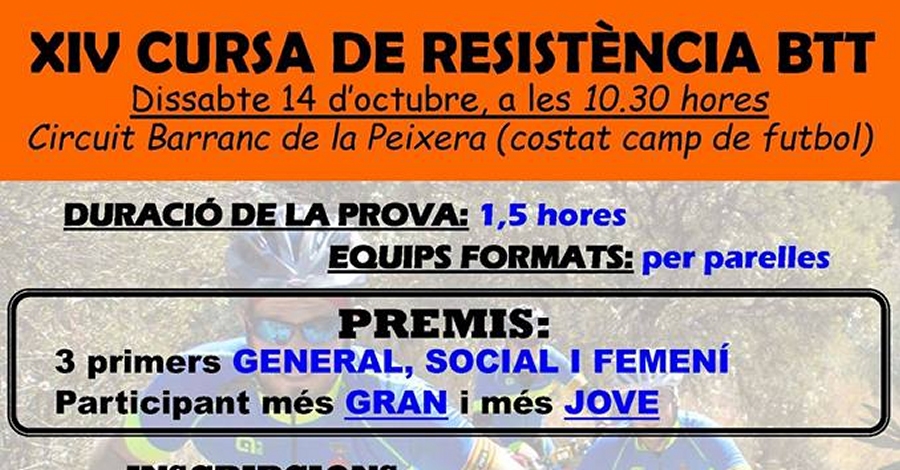 XIV Cursa de resist�ncia BTT 