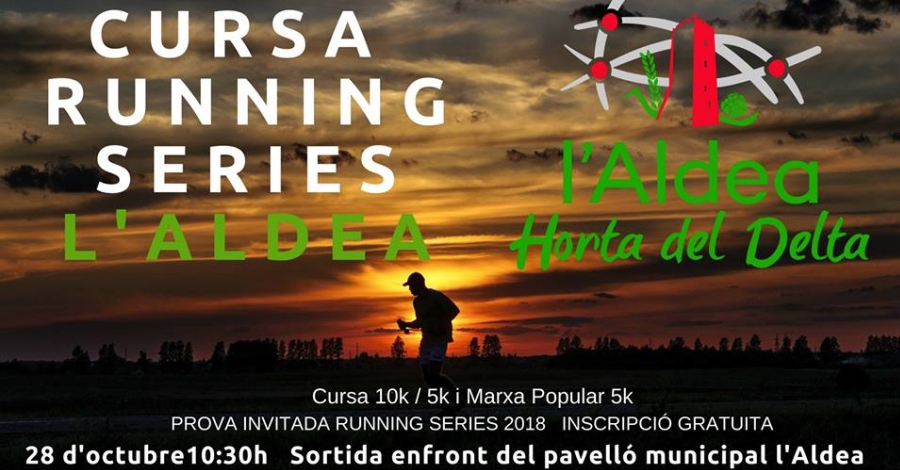 Cursa running de L�Aldea