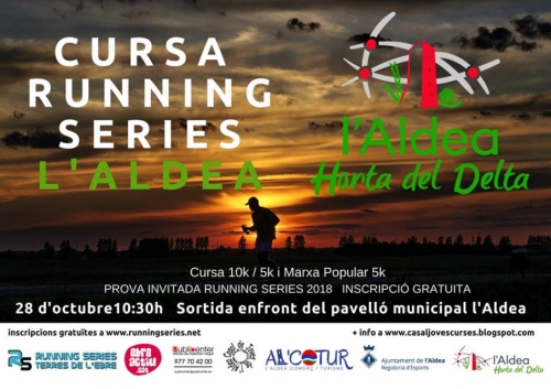 Cursa running de L�Aldea